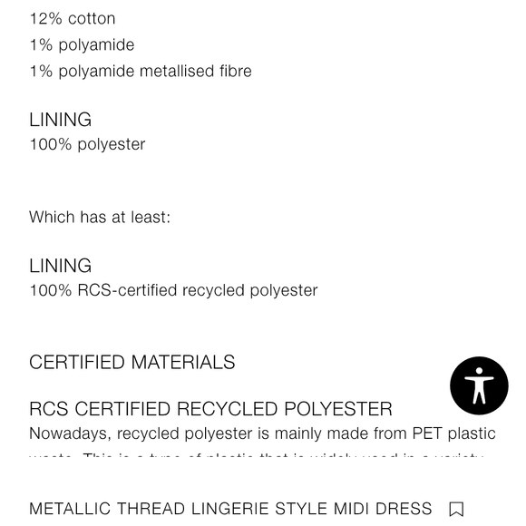 Zara Elegant Black Midi Dress with Slit - Picture 9 of 12